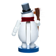 Kurt Adler 10-Inch Wooden Frosty the Snowman Nutcracker