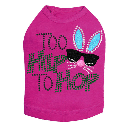 Too Hip to Hop - Dog Tank alternate view