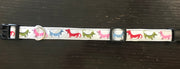 Multi Color Dachshunds Collar
