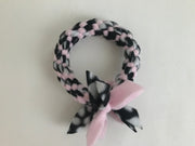 Durable Fleece Ring Dog Chew Toy (Super Chewer)