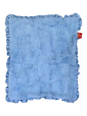 NEW Carrier Square Ruffled Blanket 14