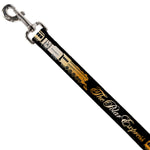 Dog Leash - POLAR EXPRESS Train Cars Black/Golds