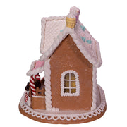Kurt Adler 9-Inch Gingerbread House with LED Lights