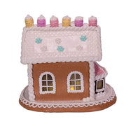Kurt Adler 9-Inch Gingerbread House with LED Lights