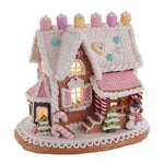 Kurt Adler 9-Inch Gingerbread House with LED Lights