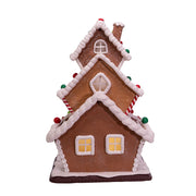Kurt Adler 13-Inch Gingerbread Cookie 3-Layered LED House