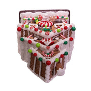 Kurt Adler 13-Inch Gingerbread Cookie 3-Layered LED House