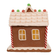 Kurt Adler 9-Inch Battery-Operated Light Up Two Floor Gingerbread House
