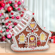 Kurt Adler 7.87-Inch Battery Operated LED Gingerbread House