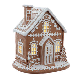Kurt Adler Battery Operated 11.5-Inch Battery Operated Gingerbread House