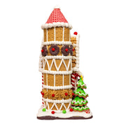 Kurt Adler 12-Inch Battery Operated LED Gingerbread Barn