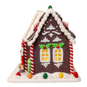 Kurt Adler 9.5-Inch Battery Operated LED Gingerbread Cookie House