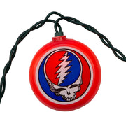Kurt Adler 10-Light Grateful Dead Disc Light Set