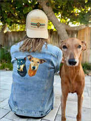 Pup Lux Custom Dog Snapback Hat | Gift for Dog Lovers | Tan Trucker