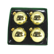 Kurt Adler 65MM Glass 12 Days Of Christmas Ball Ornaments, 12-Piece Boxed Set