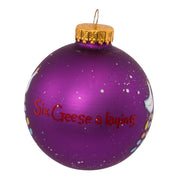 Kurt Adler 65MM Glass 12 Days Of Christmas Ball Ornaments, 12-Piece Boxed Set