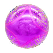 Kurt Adler 80MM Glass Purple and Blue Peacock Ball Ornaments, beautifully packaged in a 6-piece box