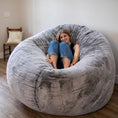 Load image into Gallery viewer, Giant Bean Bag Chair - Chinchilla
