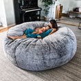 Load image into Gallery viewer, Giant Bean Bag Chair - Chinchilla
