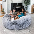 Load image into Gallery viewer, Giant Bean Bag Chair - Chinchilla
