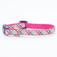 Load image into Gallery viewer, Gingham All the Way Small Breed Dog Collar
