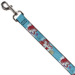 Dog Leash - ARIEL Sketch Poses Blues/Lavender
