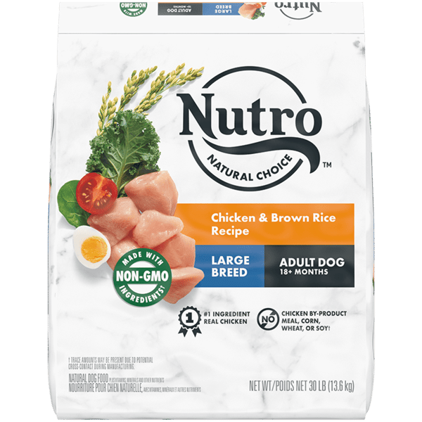 Nutro Natural Choice Large Breed Adult Chicken Dry Dog Food (30lb) 