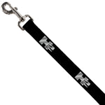 Dog Leash - H2 Black/Silver Logo REPEAT