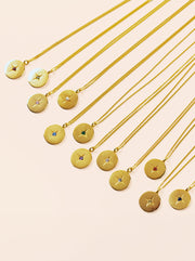 Zodiac Charm Necklace 