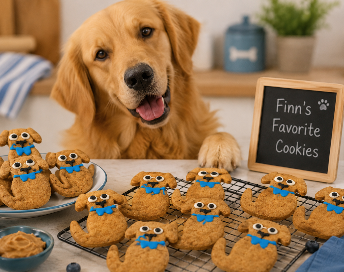Build Your Own Organic Dog Cookie Box Pick Any 3