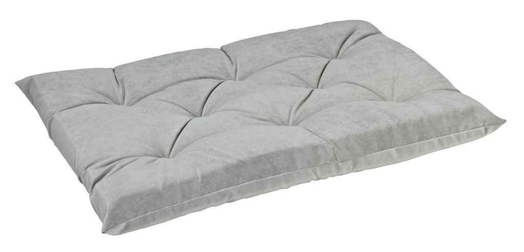 Bowsers Granite Tufted Dog Crate Cushion - Washable Crate and Lounge Comfort