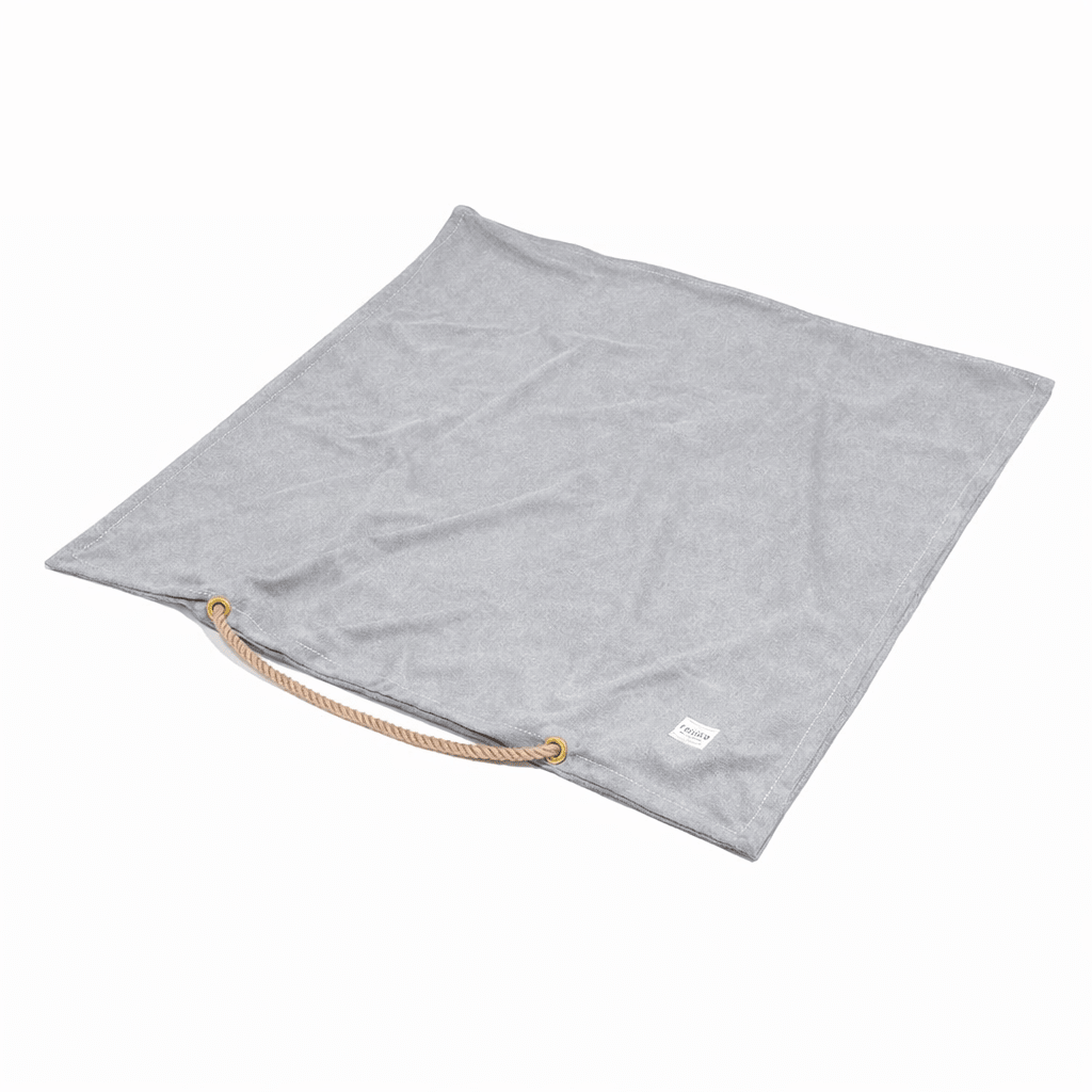 Dog Beds Premium Gray Waxed Cotton Canvas Dog Bed Cover