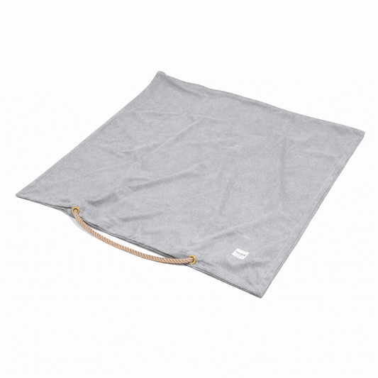 Dog Beds Premium Gray Waxed Cotton Canvas Dog Bed Cover