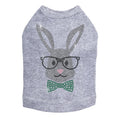 Load image into Gallery viewer, Bunny with Glasses and Bow Tie - Dog Tank alternate view
