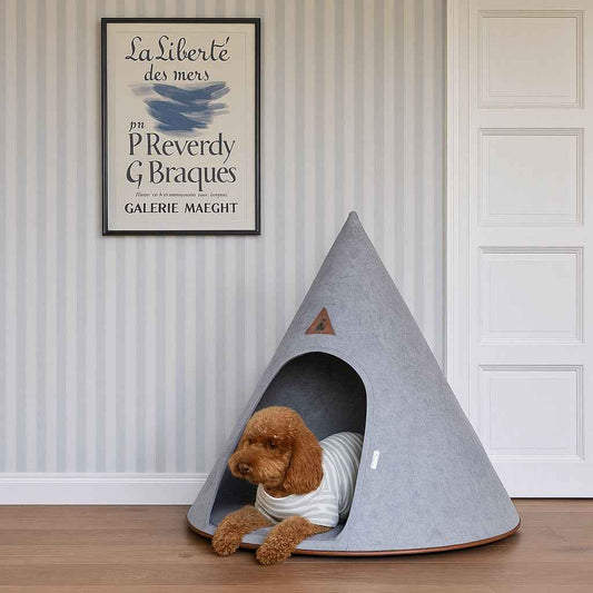 Nooee Pet Cave Molly  (XL) – Gray