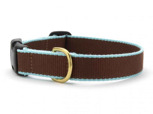 Up Country Color Market - Narrow Cast Brass Dog Collar