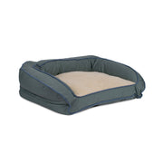 GreenDog Bolster Bed- Checkered Wave