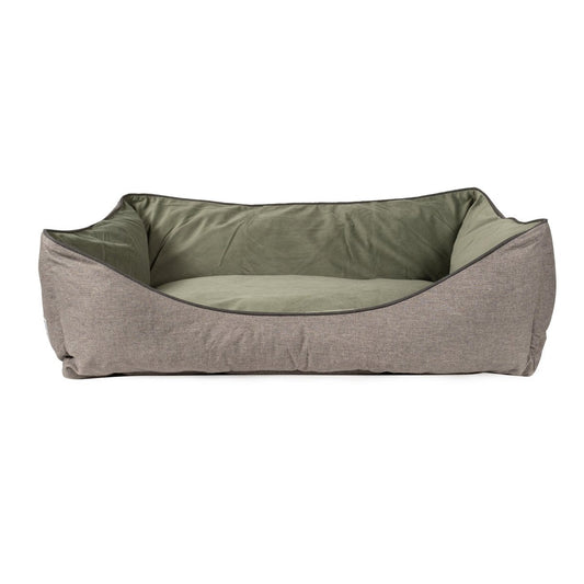 GreenDog Kuddler- Luxe Neutral - Bolster Dog Bed