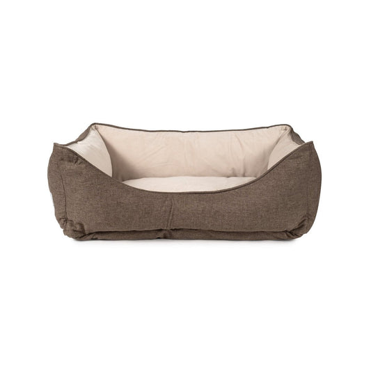 GreenDog Kuddler- Luxe Neutral - Bolster Dog Bed