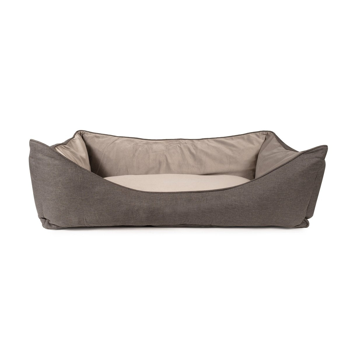 GreenDog Kuddler- Luxe Neutral - Bolster Dog Bed