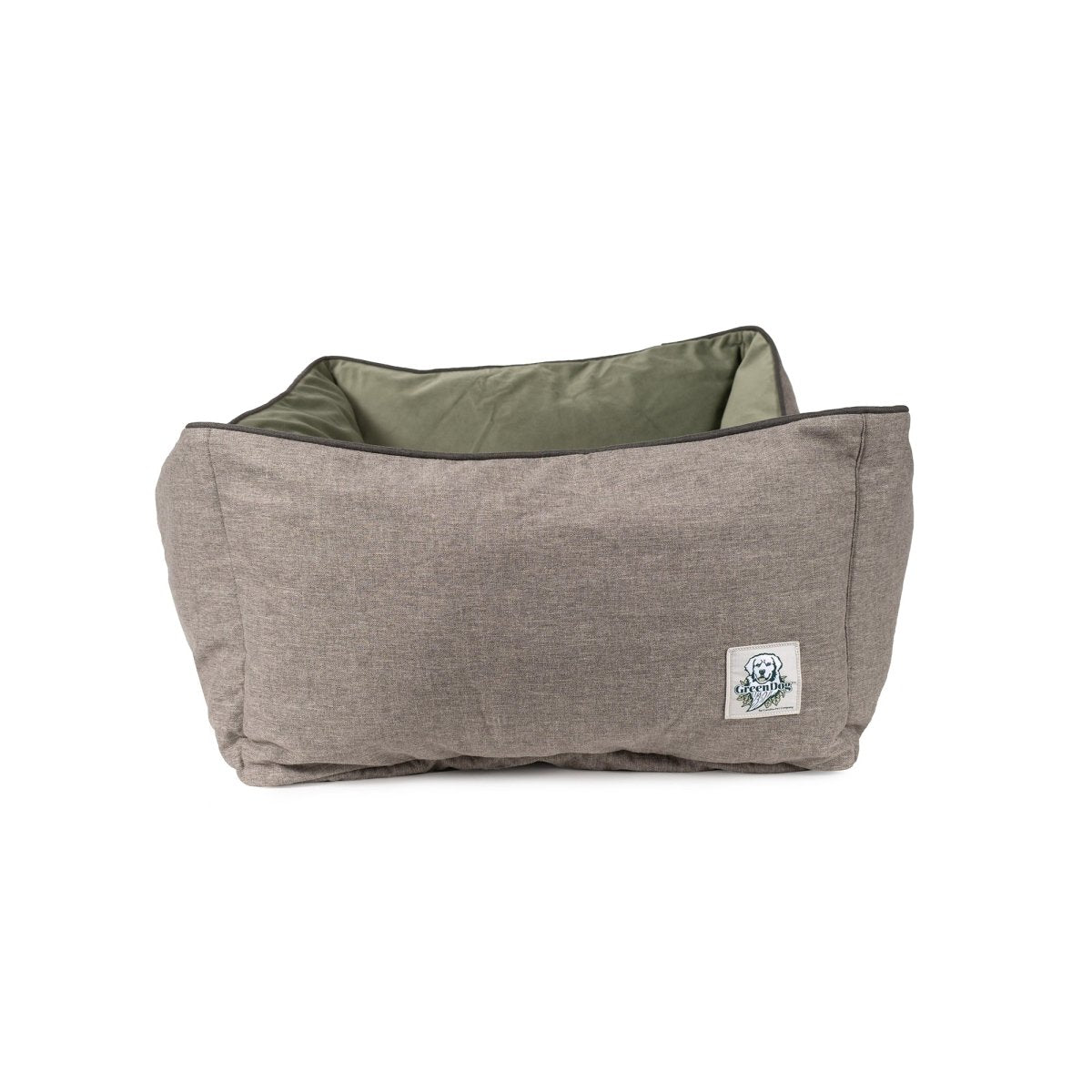 GreenDog Kuddler- Luxe Neutral - Bolster Dog Bed