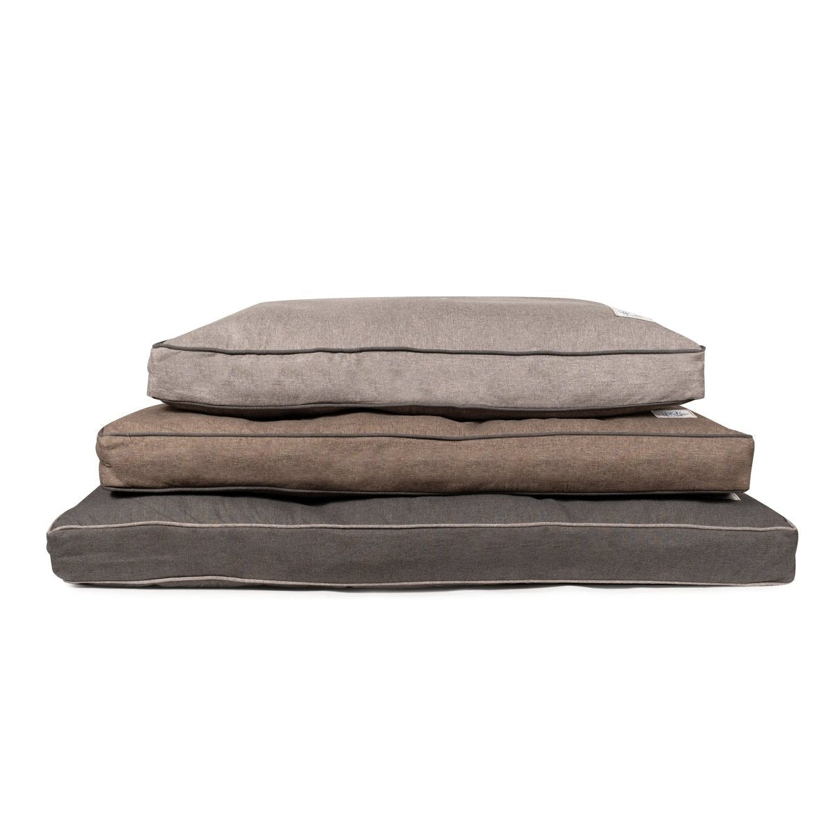 GreenDog Napper- Luxe Neutral - Dog Bed - Light Gray - Medium