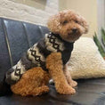 Load image into Gallery viewer, Gray Diamonds Dog Sweater
