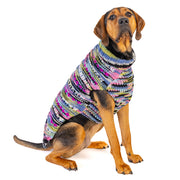 Purple Woodstock Dog Sweater