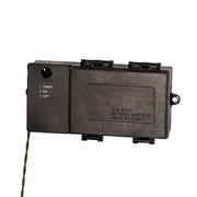 Kurt Adler 9-Foot Battery-Operated Warm White LED Vail Pine Garland