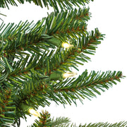 Kurt Adler 9-Foot Pre-Lit Warm White LED Grand Fir Garland