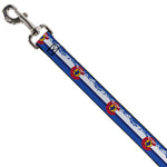 Dog Leash - Colorado Skier4/Mountains Blues/White/Red/Yellow