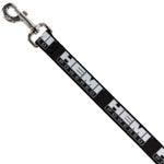 Dog Leash - HEMI POWERED Logo Black/Gray/White