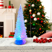 Kurt Adler 12.25-Inch Battery-Operated LED Light Tree Tablepiece
