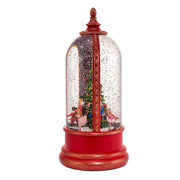 Kurt Adler 10.8-Inch Battery-Operated USB Lighted Musical Nutcracker Water Lantern